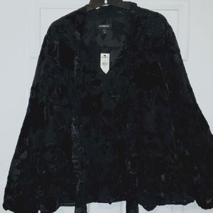 Express Jacquard Top, XL